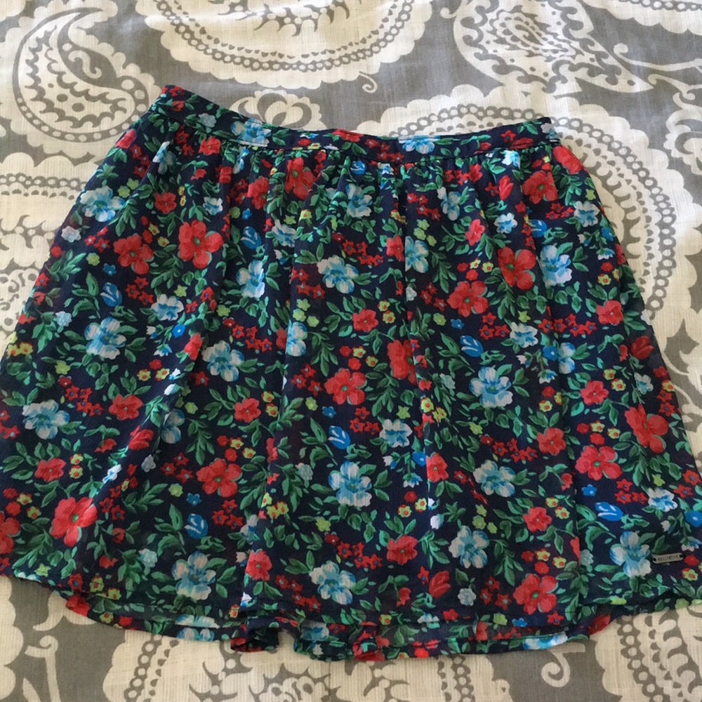 Hollister Floral Skirt